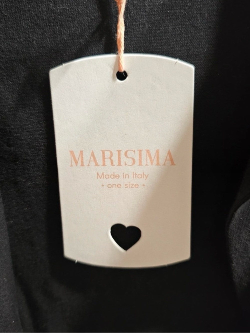 Marisima Italy Black Vintage Rock N Roll Hooded Duster Cardigan NWT OS - Picture 7 of 11